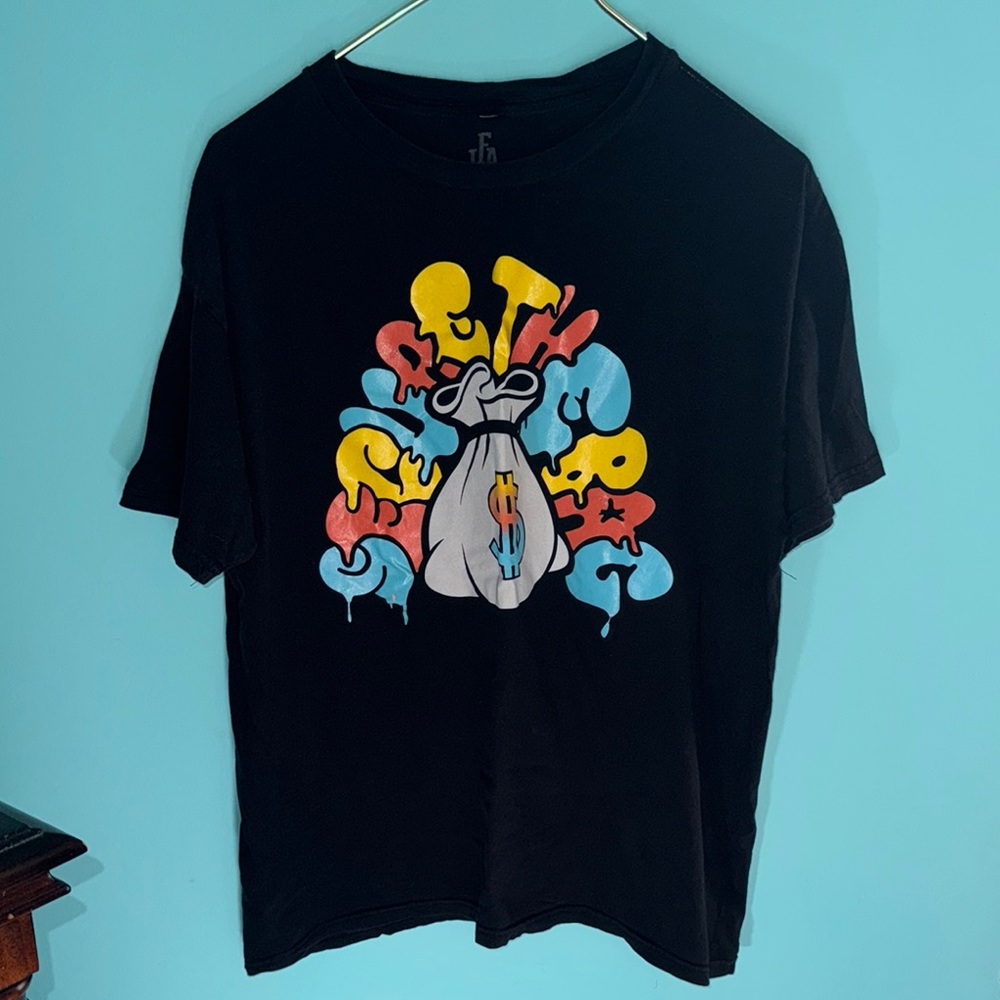 2/$10  Men’s XL get the bag Graphic Tee - Black
